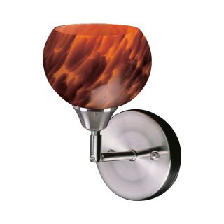 Elk Lighting Mela Collection Espresso Glass Wall Sconce Was: $31.49