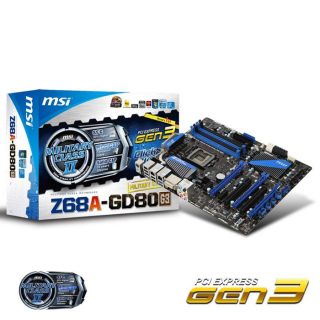 MSI Z68A GD80 (G3)   Achat / Vente CARTE MERE MSI Z68A GD80 (G3