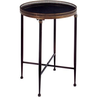 Argento Round Black Accent Table Today $135.99 4.3 (7 reviews)
