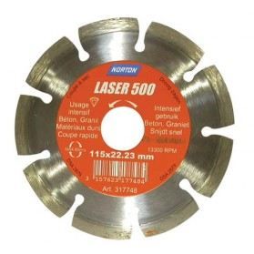 Disque diamant   Laser 500   D 125 mm   Disque diamant à tronçonner