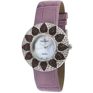Peugeot Womens Purple Round Watch Today $69.99