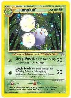Pokemon Card 7/111   JUMPLUFF (holo foil): Toys & Games