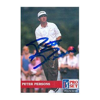 Autographed / Signed 1991 ProSet No.111 Golf Card 