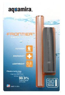 Aquamira Frontier Emergency Water Filter System Sports