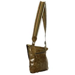 Olive Leather Messenger Bag (Colombia)