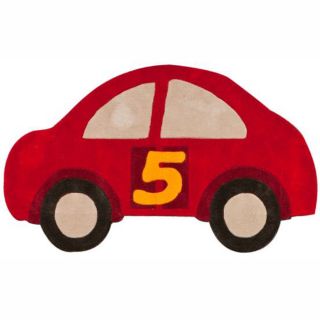 Handmade Kids Car Red Rug (3 x 5) Today $76.99 Sale $69.29 Save