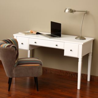 Cami White 3 drawer Writing Desk Today $229.99 4.5 (10 reviews)