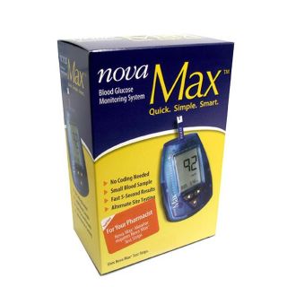 Nova Max Blood Glucose Monitor Kit
