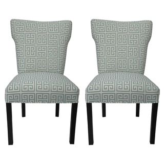 Melrose Chain Wingback Chairs (Set of 2)