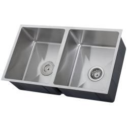 Ticor Stainless Steel 16 gauge Square Undermount Kitchen Sink