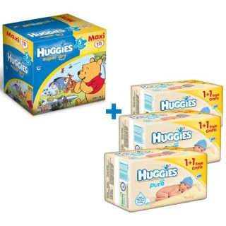 HUGGIES Pack lingettes+couches   Achat / Vente COUCHE   LANGE