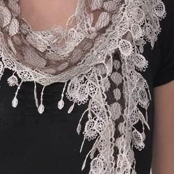Hailey Jeans Co. Pretty Angel Womens Lacy Scarf