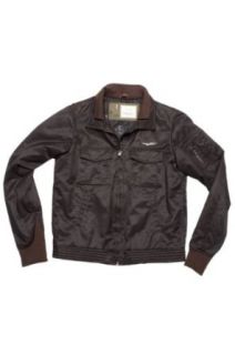  Aeronautica Militare Jacket, Color: Brown, Size: 116: Clothing