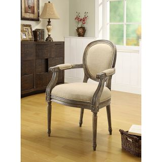 Oxford Beige Linen Arm Chair Today: $179.99 4.0 (15 reviews)