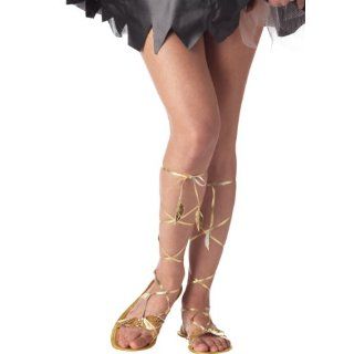 Womens Greek Costume Shoe Roman Athena 6 Inch Heel Knee