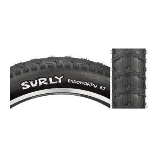 Surly Endomorph 26 x 3.7 Tire,120tpi, Black/Black