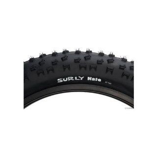 Surly Nate 26 x 3.8 Tire 120 tpi, All Black, Folding Bead