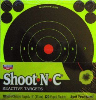 Rifle Target (x10)   Includes 120 Repair Stickers: Sports & Outdoors