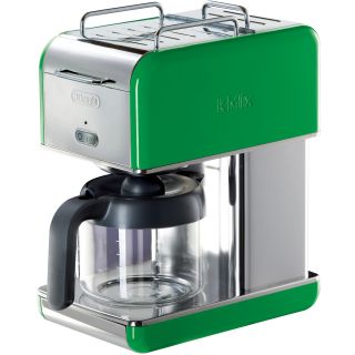 DeLonghi DCM04GR kMix 10 cup Green Drip Coffee Maker See Price in Cart