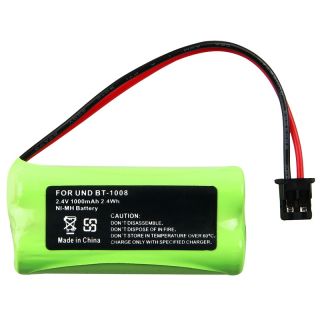BasAcc Compatible Ni MH Battery for Uniden BT 1008 Cordless Phone