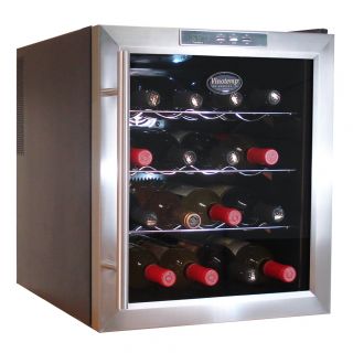 Vinotemp VT 16TEDS 16 bottle Thermoelectric Wine Cooler Today $231.99
