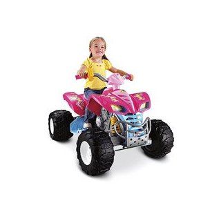 Barbie Kawaski Power Wheels Quad 