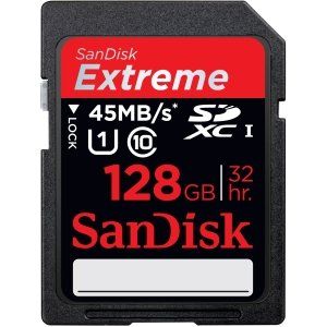 SanDisk Extreme 128 GB Secure Digital Extended Capacity