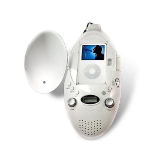 iConcepts MP3 Player Shower Speaker with AM/ FM Radio and iPod Dock