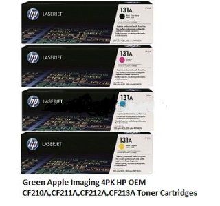 HP OEM 131A 4PK Toner Cartridges for Hp Laserjet Pro