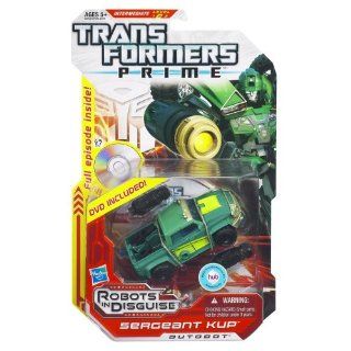 Transformers Prime Sergeant Kup + Exclusive Dvd Toys