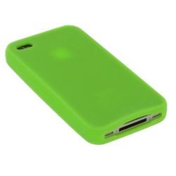 rooCASE iPhone 4 Neon Silicone Case 3 in 1 Bundle