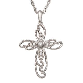 TDW Diamond Vintage inspired Cross Necklace Today $149.99