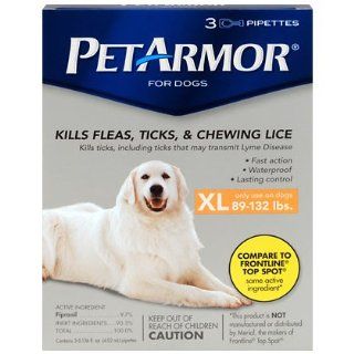 PetArmor for Dogs 3pk X Large 89 132lbs