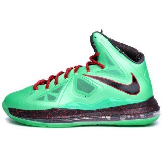 Nike Lebron X Cutting Jade Mens Basketball Shoes 541100 303