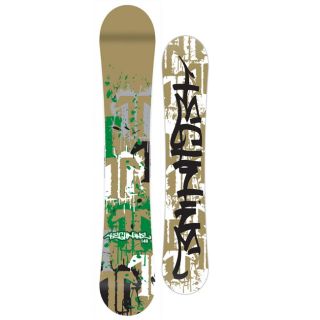 Technine Mens Split T Splatter Gold 153 cm Snowboard