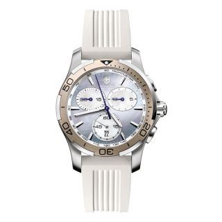 Swiss Army Womens Alliance Sport Chrono Purple Mother Of Pearl Dial