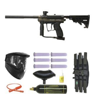 Spyder MR100 Pro Paintball Gun Marker Mega Set   Olive