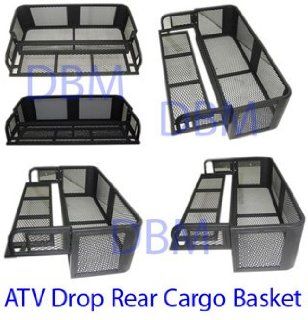 Universal ATV Drop Rear Cargo Basket Carrier Sports