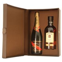 Coffret cadeau Mumm Aberlour   Champagne Mumm 2002 + Whisky Aberlour