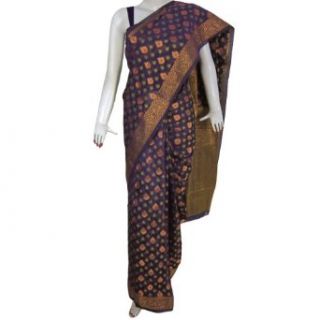 saree indian outfit silk and rayon mix purple summer dress