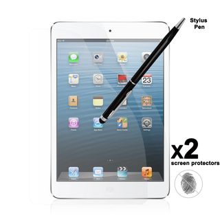 Apple iPad Mini Anti Fingerprint Screen Protector (2 pack) with Dual