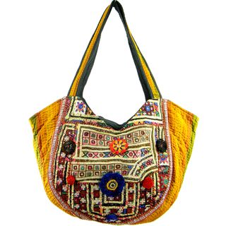 Embroidered Vintage Design Banjara Hobo Bag (India)