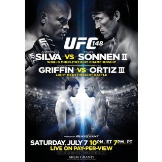 UFC 148 Silva VS. Sonnen Poster 