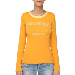 Modèle TRIMIX   T shirt Femme 100 % coton   Coloris  orange. T shirt