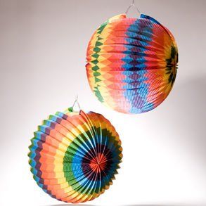 Paper Rainbow Balloon Lantern Toys & Games