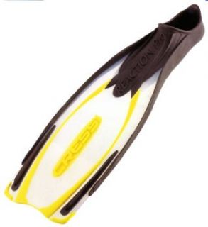 Cressi Reaction Pro Full Foot Fins for Snorkeling or Scuba
