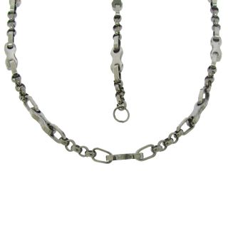 Stainless Steel Necklace and Bracelet Set