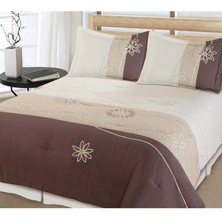 Bellevue 3 piece Full/Queen size Comforter Set
