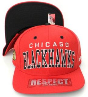 Chicago Blackhawks Flat Visor Vintage Style Snapback Hat
