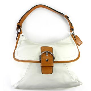 Coach Soho Leather Flap Duffle Bag
